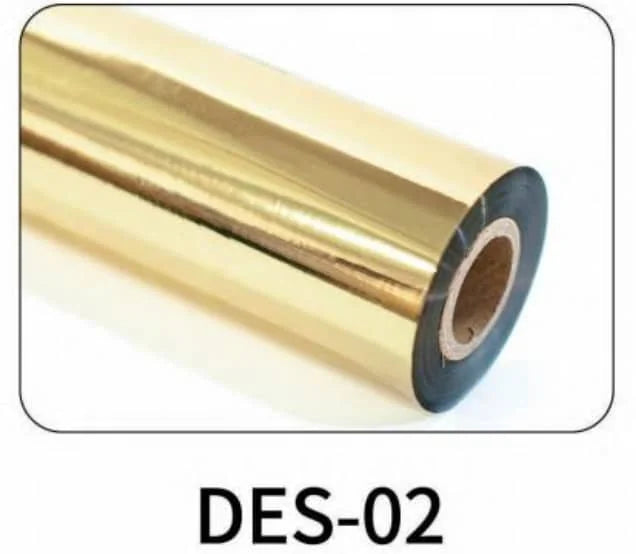 Factory Wholesale Toner Reaction Foil | DIY Heat Transfer Foil | Gold Metallic Hot Stamping Foil Roll for Laser Printers