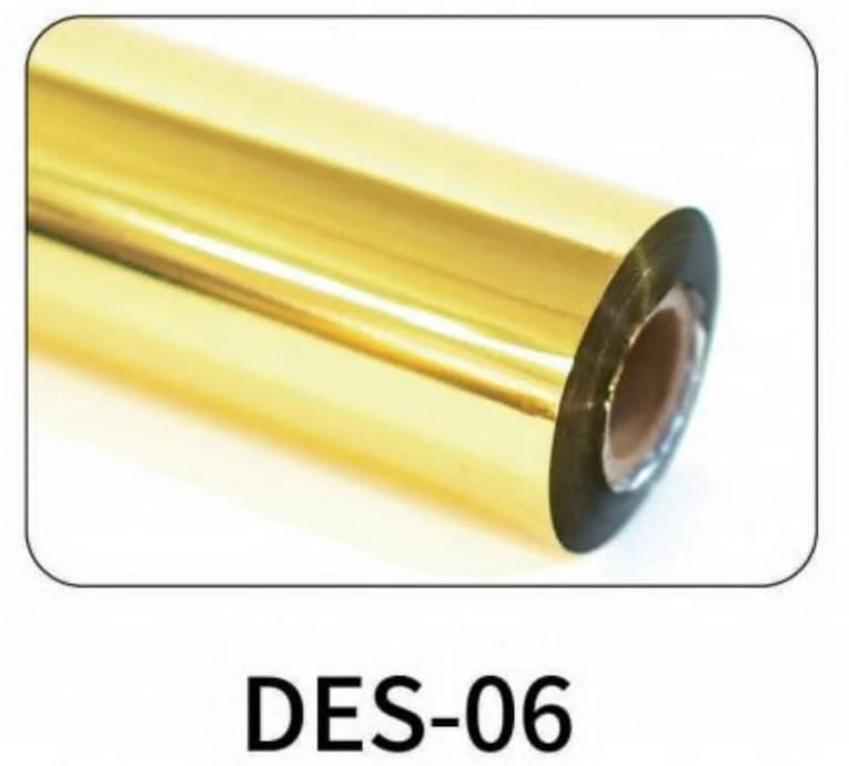 Factory Wholesale Toner Reaction Foil | DIY Heat Transfer Foil | Gold Metallic Hot Stamping Foil Roll for Laser Printers