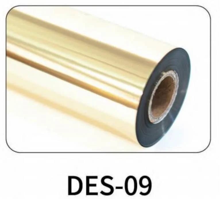 Factory Wholesale Toner Reaction Foil | DIY Heat Transfer Foil | Gold Metallic Hot Stamping Foil Roll for Laser Printers