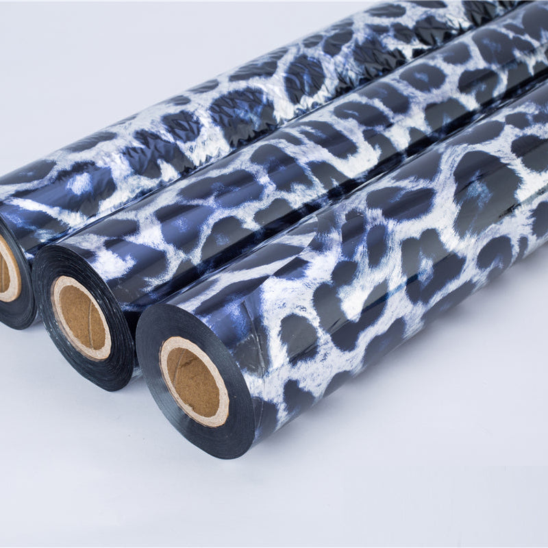 Toner Reactive Foil for Digital Printing Leopard Print Hot Stamping Foil for Paper