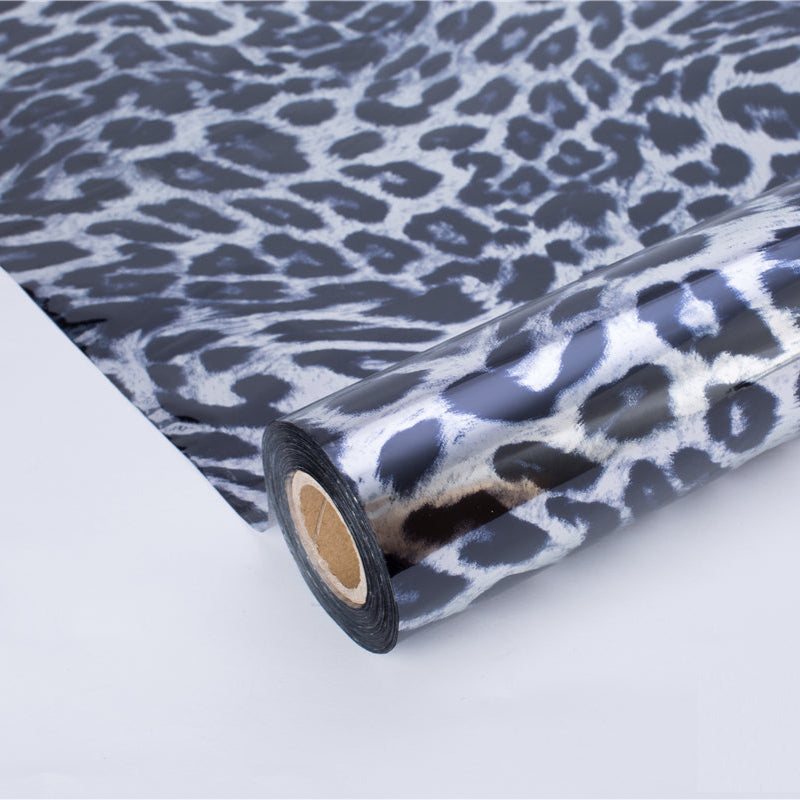 Toner Reactive Foil for Digital Printing Leopard Print Hot Stamping Foil for Paper
