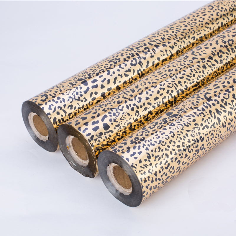 Leopard Print Hot Stamping Foil for Garments